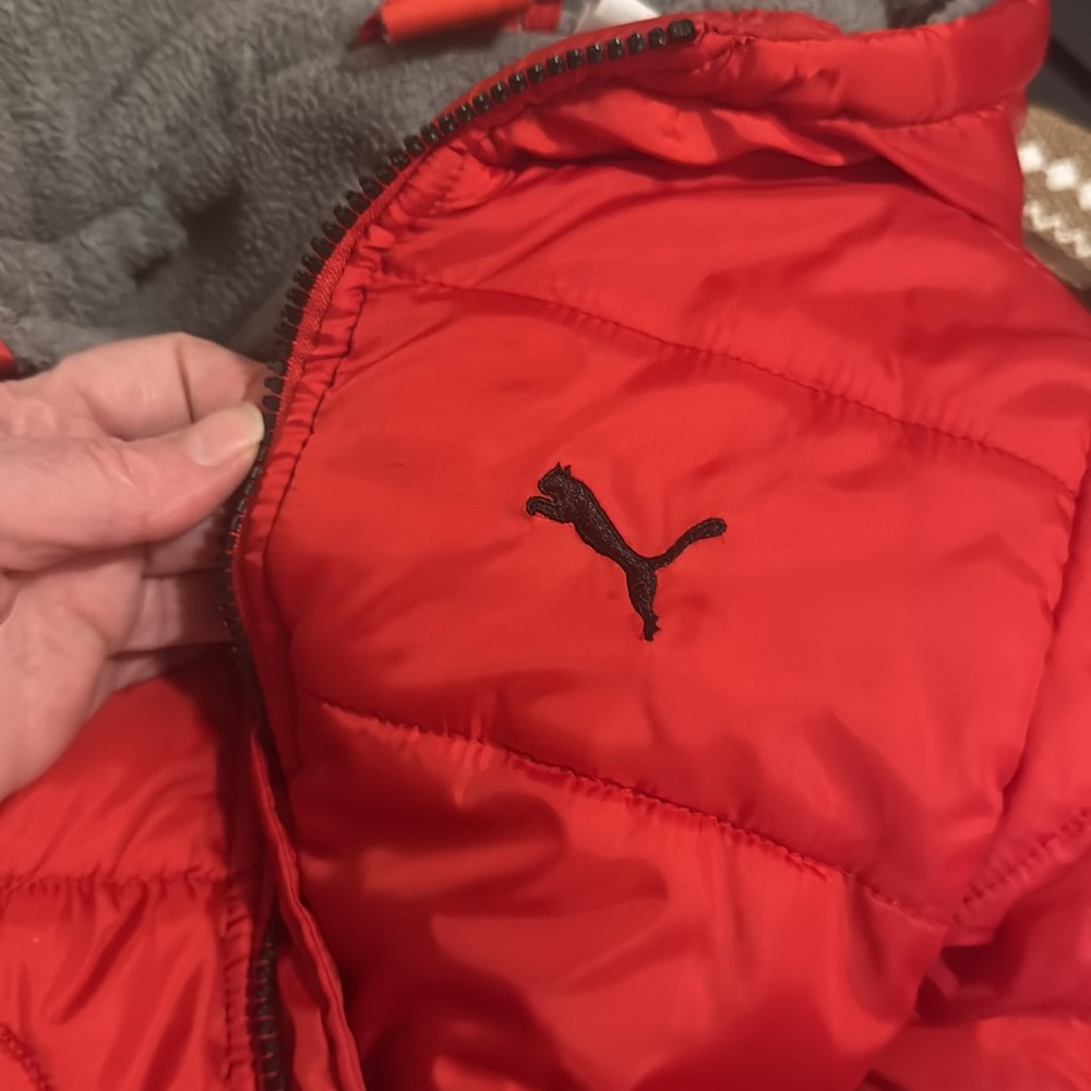 EUC kids Puma Puffer Jacket - Picture 8 of 10